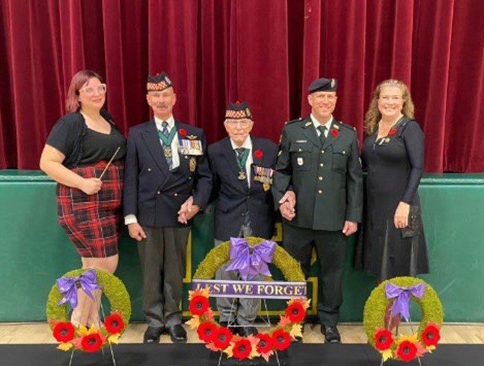 Rideau Park School Remembrance Ceremony Nov 7 2025